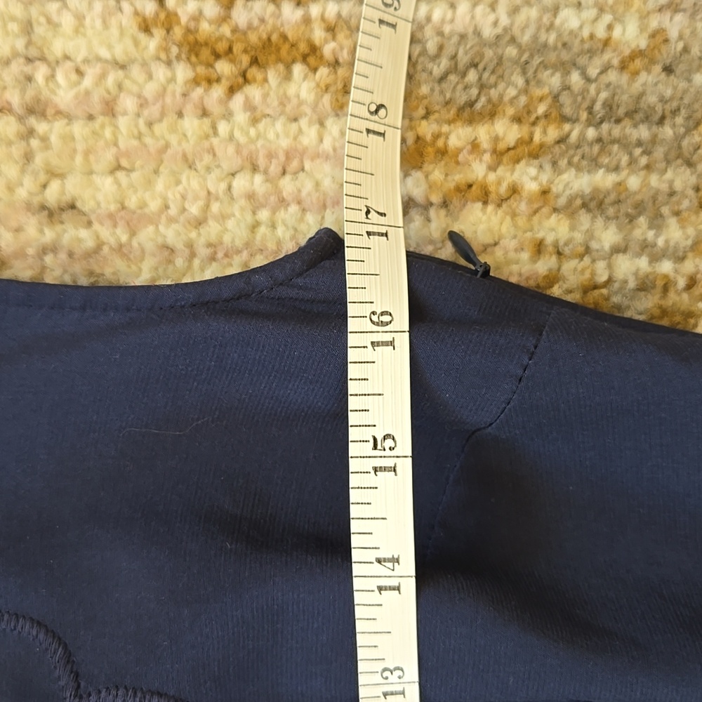 EUC Wms Boden Navy w/ Coral Dress Size 6 - Picture 7 of 9